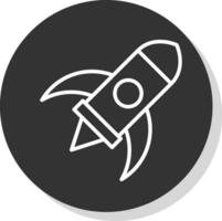 Rocket  Vector Icon Design