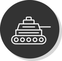 Tank  Vector Icon Design