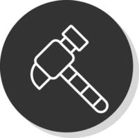 Hammer  Vector Icon Design