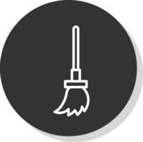 Broom  Vector Icon Design