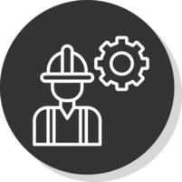 Worker  Vector Icon Design