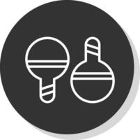 Table Tennis  Vector Icon Design