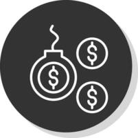 Bankruptcy Vector Icon Design