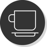 Café exprés vector icono diseño