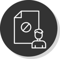 Termination Vector Icon Design
