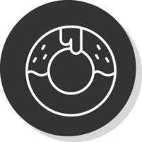 Doughnut Vector Icon Design