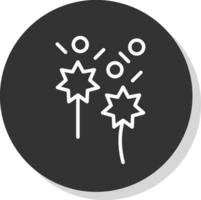 Firework  Vector Icon Design