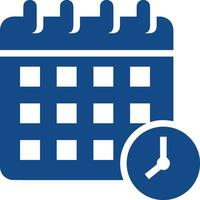 Calendar schedule icon symbol image vector. Illustration of the modern appointment reminder agenda symbol graphic design image. EPS 10 vector