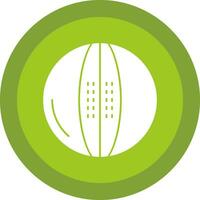 Melon Cantaloupe Vector Icon Design