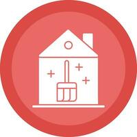 House Cleaning Vector Icon Design