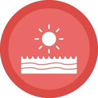 Beach  Vector Icon Design