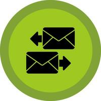 Exchange Mails  Vector Icon Design