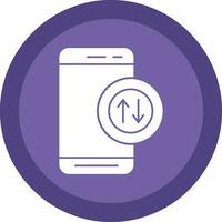 Mobile Data  Vector Icon Design