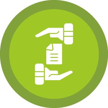 Commitment Vector Icon Design