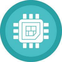 Processor  Vector Icon Design