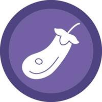 Eggplant Vector Icon Design