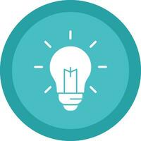 Led Bulb  Vector Icon Design