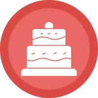 Birthday Cake  Vector Icon Design