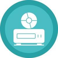 Dvd Player  Vector Icon Design