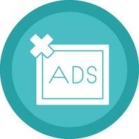 Remove ads  Vector Icon Design