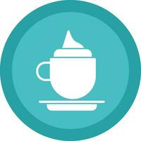 diseño de icono de vector de capuchino