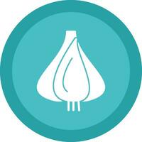 Garlic Vector Icon Design