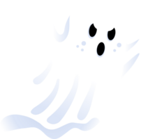 White ghost halloween png