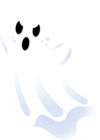 Halloween fantôme dessin animé autocollant png