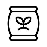 Seeds Icon Vector Symbol Design Illustration