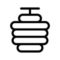 colmena icono vector símbolo diseño ilustración