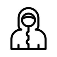 Safety Suit Icon Vector Symbol Design Illustration