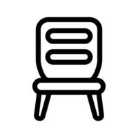 Chair Icon Vector Symbol Design Illustration