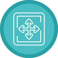Move Vector Icon Design