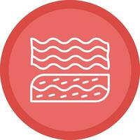 Bacon Vector Icon Design