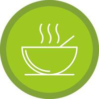 Bowl Vector Icon Design