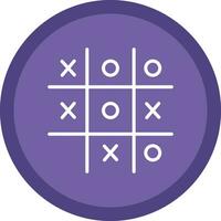 Tic Tac Toe  Vector Icon Design
