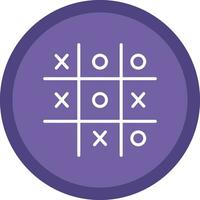 Tic Tac Toe  Vector Icon Design