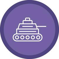 Tank  Vector Icon Design