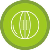 Melon Cantaloupe Vector Icon Design