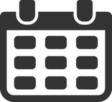 Calendar schedule icon symbol image vector. Illustration of the modern appointment reminder agenda symbol graphic design image. EPS 10 vector