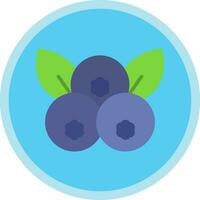 Blueberry Vector Icon Design