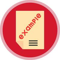 Example  Vector Icon Design