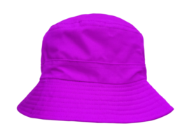 púrpura Cubeta sombrero aislado png transparente