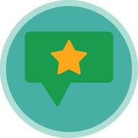 Starred  Vector Icon Design