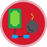 Debt Vector Icon Design