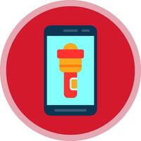 Flashlight  Vector Icon Design