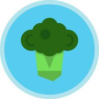 Broccoli Vector Icon Design