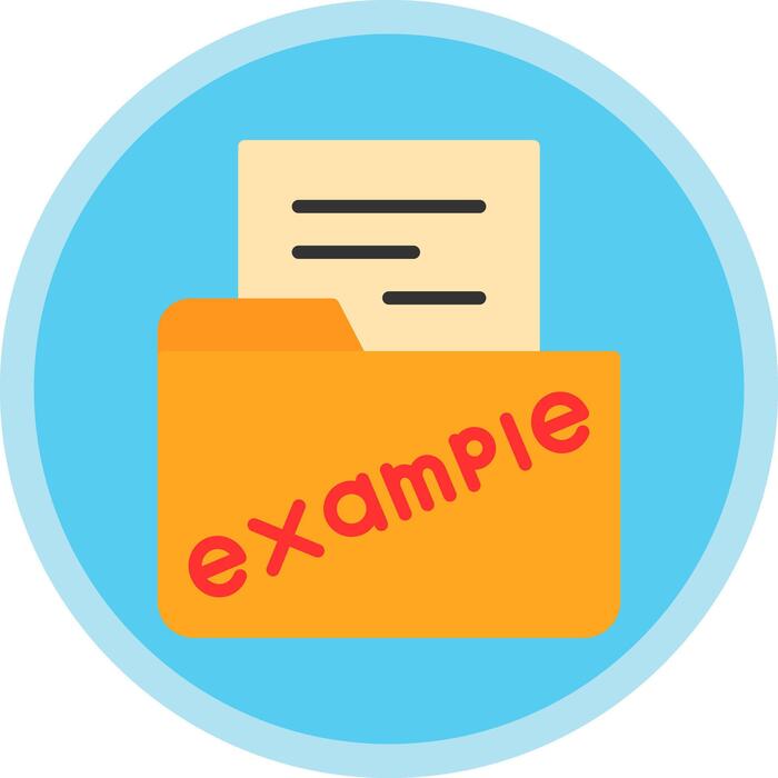 Example Icon Vector Art, Icons, and Graphics for Free Download