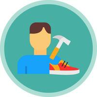 Shoemaker  Vector Icon Design