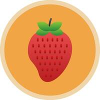 Strawberry Vector Icon Design